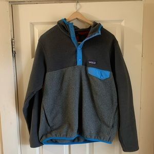 Patagonia synchilla hooded snap t